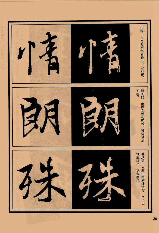 《兰亭序笔法详析》