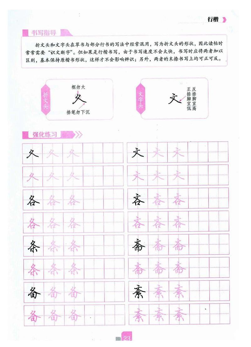 荆霄鹏《新手入门常见的20个问题》行楷