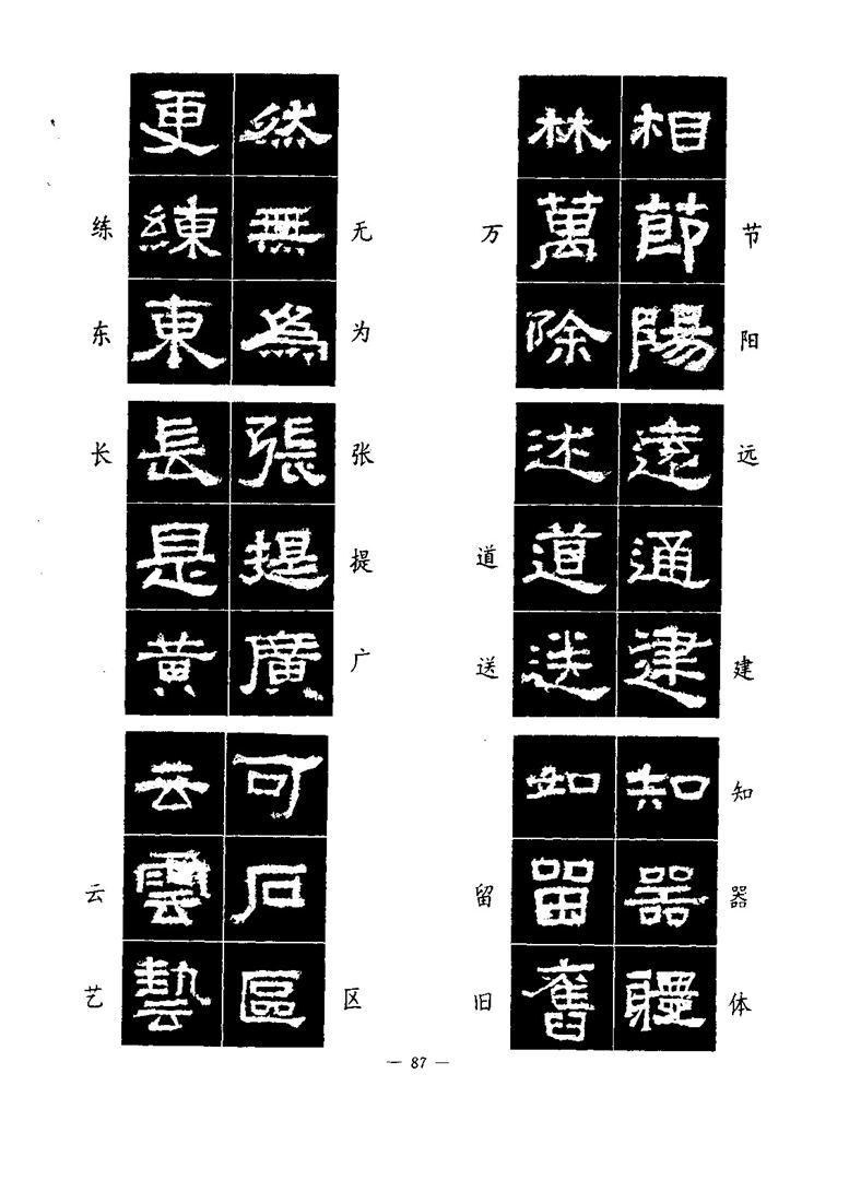  汉·张迁碑 笔法精讲  高清字帖