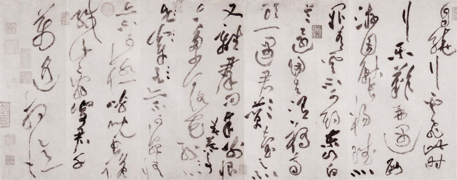 黄庭坚《李白忆旧游诗草书卷》释文高清图