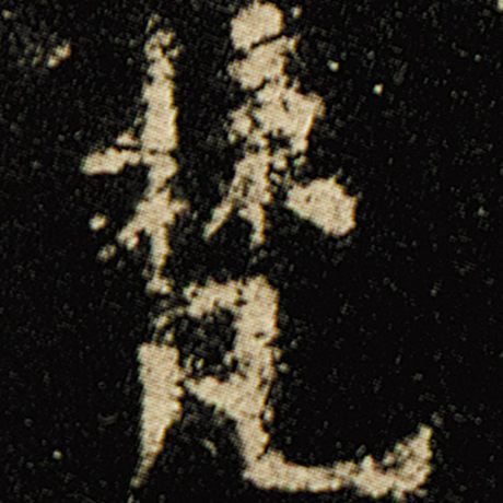 字：梵 书法家：欧阳询 作品：《化度寺碑》